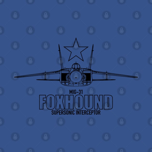 Mig-31 Foxhound (Small logo) by TCP