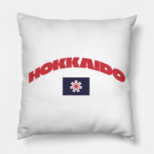 Hokkaido, Japan City Flag Pillow