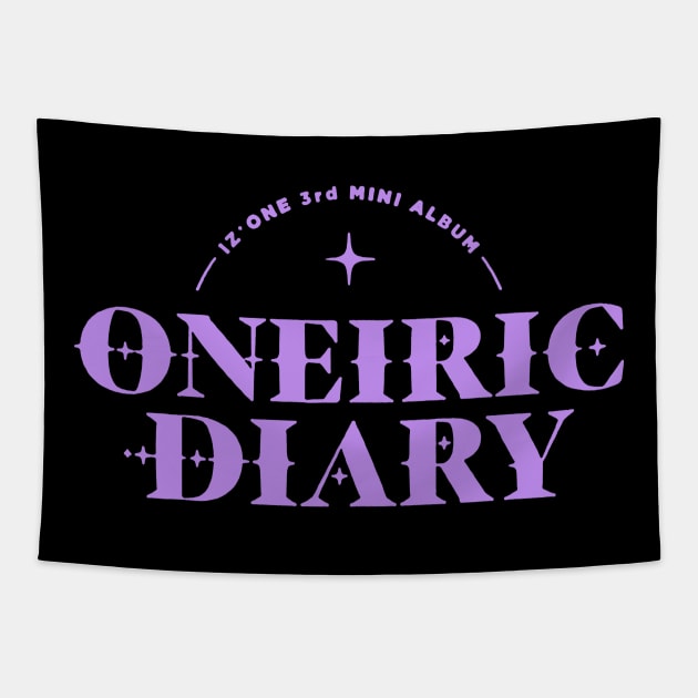 Izone Oneiric Diary Tapestry by hallyupunch