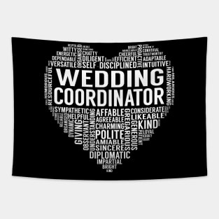 Wedding Coordinator Heart Tapestry