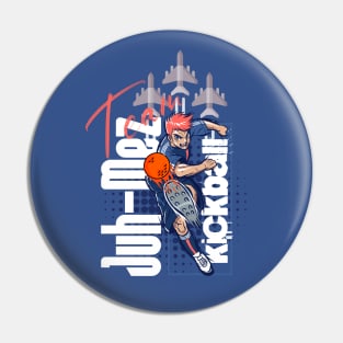 Team Juh-Mez Kickball Pin