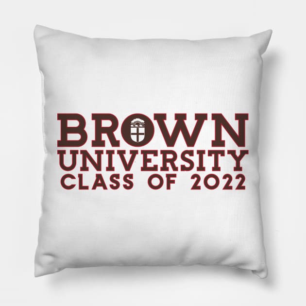 Brown University Class of 2022 Pillow by MiloAndOtis