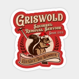 Griswold Squirrel Removal Service Magnet