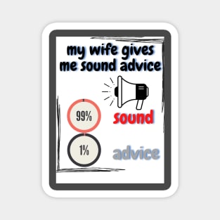 Sound Advice Magnet