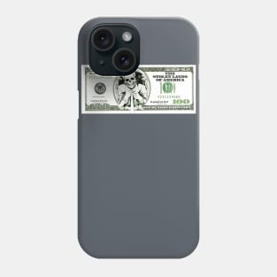 sarcastic 100 dollars bill Phone Case