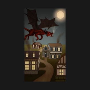 Nightstalker - Village Dragon T-Shirt