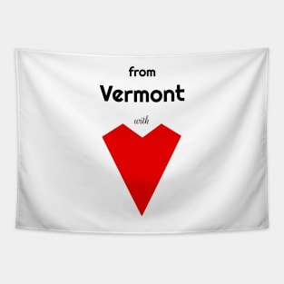 From Vermont with Love - Patriotic Design Tapestry