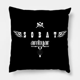 Sobat Ambyar - White2 Pillow