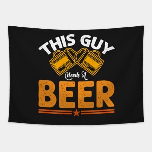 This guy needs a beer Tapestry