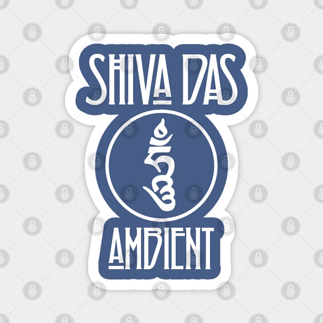 White type Shiva Das Ambient Magnet by Durga Devi at House of Yoga