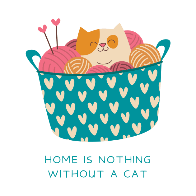 A home without cat.t-shirts,covers by Happy-Shop951