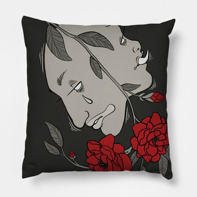 conjoined Pillow by bleedingheaart