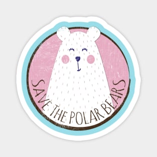 Save the Polar Bears Magnet