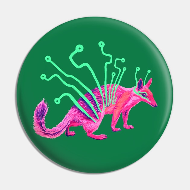 Electric Numbat Pin by RaLiz