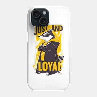 Just and Loyal - Magical Badger - Fantasy Phone Case