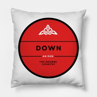 County Down, County and GAA Colours Pillow