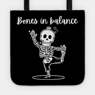 Bones in balance Tote