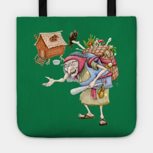 Baba Yaga & Chicken Leg Hut Tote