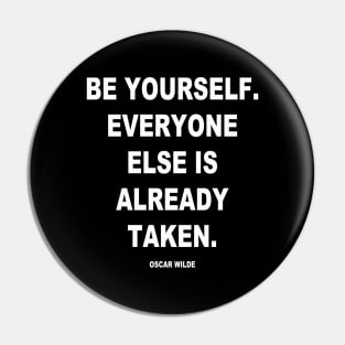 Be Yourself Pin