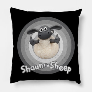 Vintage TV Series The Sheep Cartoon Shaun Pillow