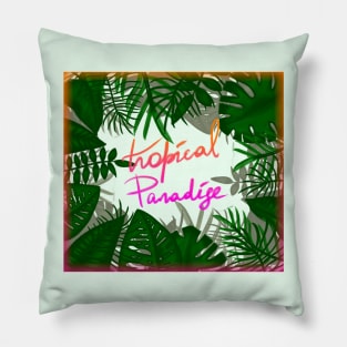 Tropical Paradise Pillow