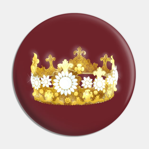 Crown Pin by kira4ka93