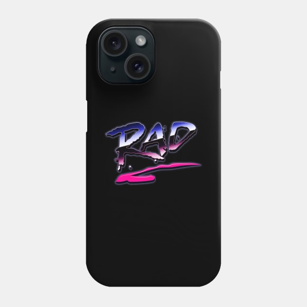 Rad! 80s Phone Case by triggerleo