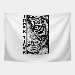 Inner Tiger Sumatran Siberian Malayan Bengal Tiger Tapestry