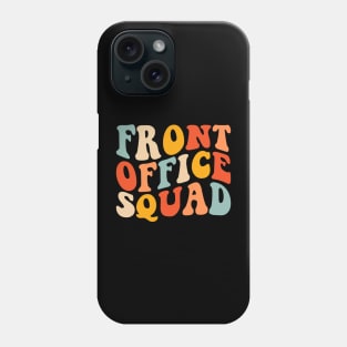 Front Office Squad Retro School Secretary Phone Case