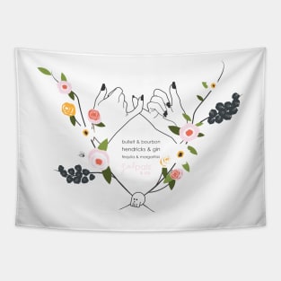 galpals & co flowers Tapestry