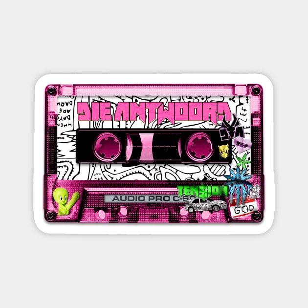 Die Antwoord Cassette Magnet by Big Tees