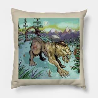 Sabretooth Pillow