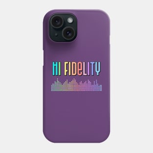 Music High Fidelity Equalizer Bars Phone Case