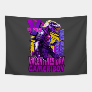 V is for Valentines: The Fun and Funny Gamer T-Shirt Collection Tapestry