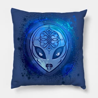 Blue Alien Dream Pillow