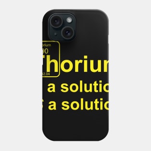 Thorium Solution light Phone Case