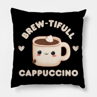 Brewtifull Cappuccino Pillow