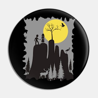 Romance on the moonlight Pin