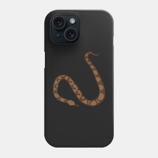 Copperhead Snake Design Phone Case