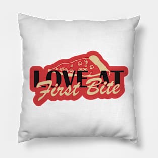 Love at The First Bite Pillow