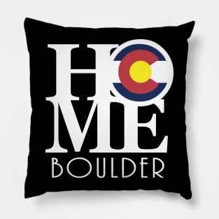 HOME Boulder CO! Pillow