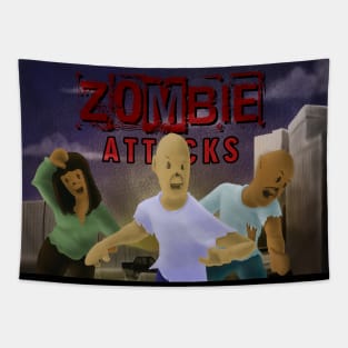 zombie attack Tapestry