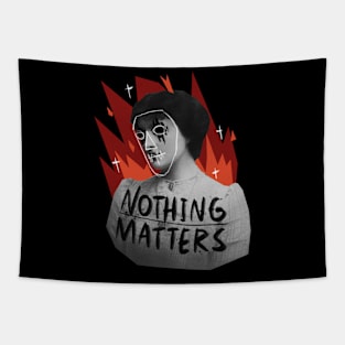 Nothing Matter Gothic Tapestry