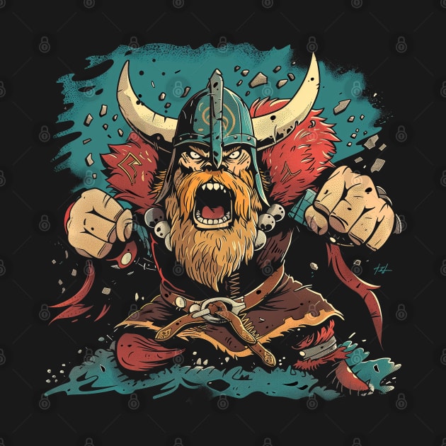 Сute Viking by FrogandFog