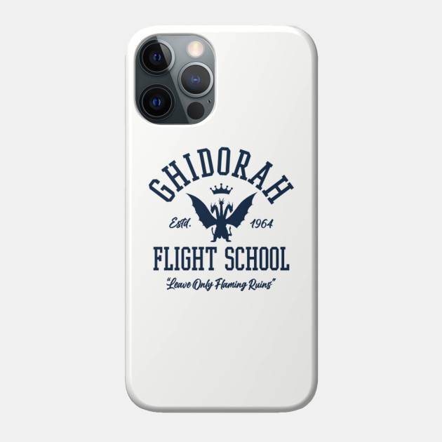 GHIDORAH FLIGHT SCHOOL - Robzilla - Phone Case