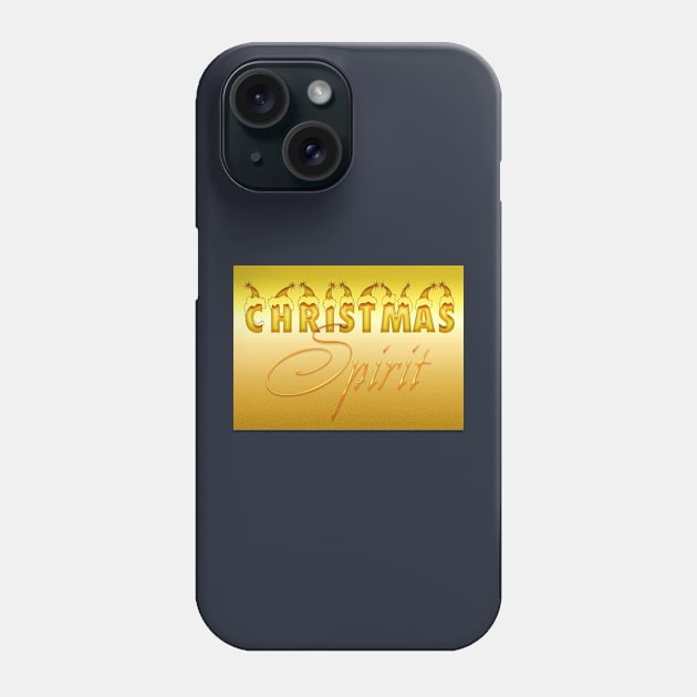 Christmas Spirit Phone Case by YamyMorrell