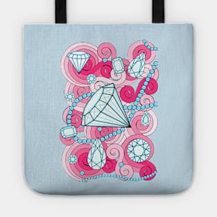 Diamonds are a girl's best friend Tote