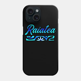 RAIATEA (blue lagoon) Phone Case