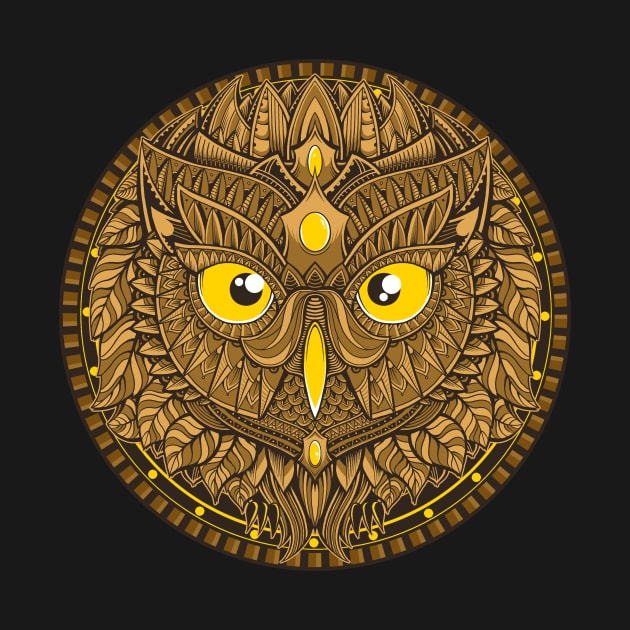 Owl Autumn by GODZILLARGE