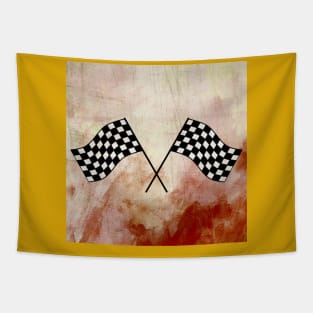 racing flags Tapestry